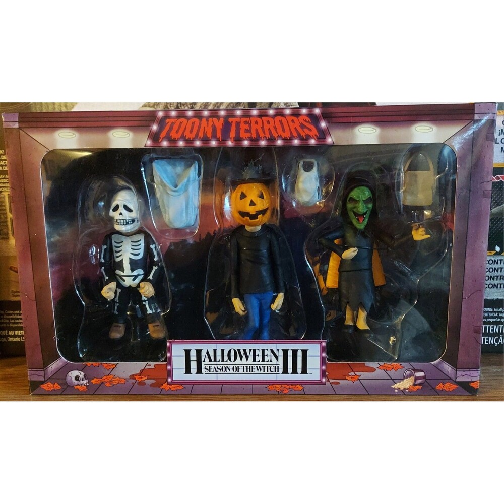 New Neca Halloween III Season of the Witch Toony Terrors Trick or Treater 3 Pack
